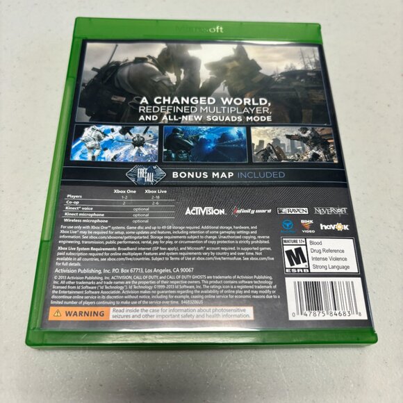Xbox One: Call of Duty Ghosts - No Book - Preowned - 1843 - Picture 4 of 4